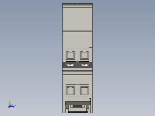 NTE8-J时间继电器三维模型202012左视缩略图