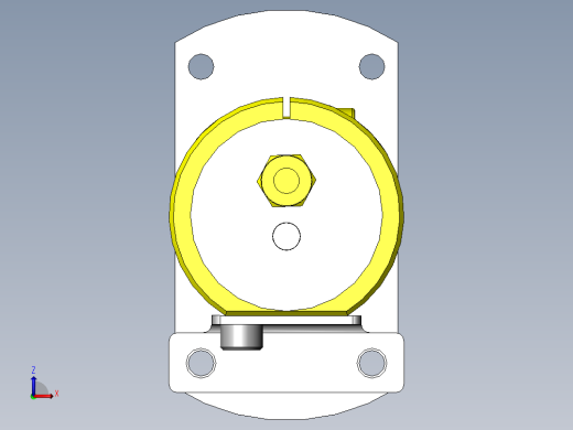 带喷气的摄像头调整机构前视缩略图