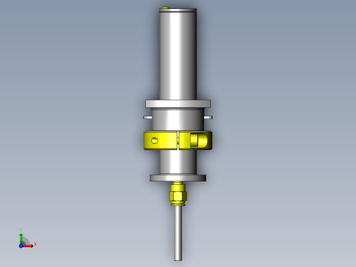 带喷气的摄像头调整机构俯视缩略图