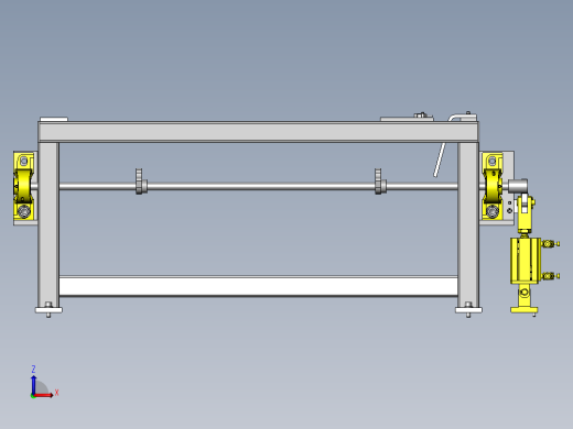 工件的切断前视缩略图