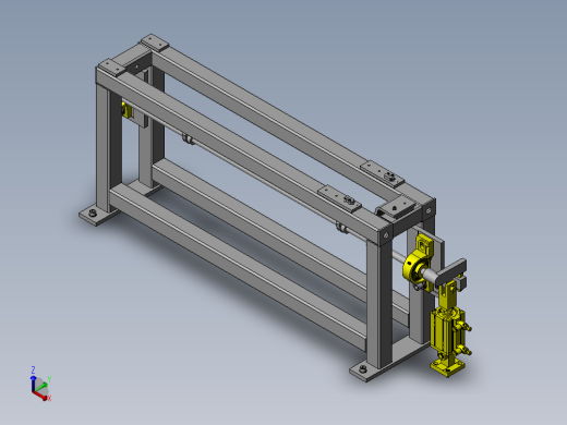 工件的切断正等轴测缩略图