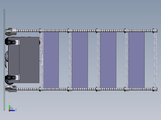 潜伏式AGV配料架sw13左视缩略图