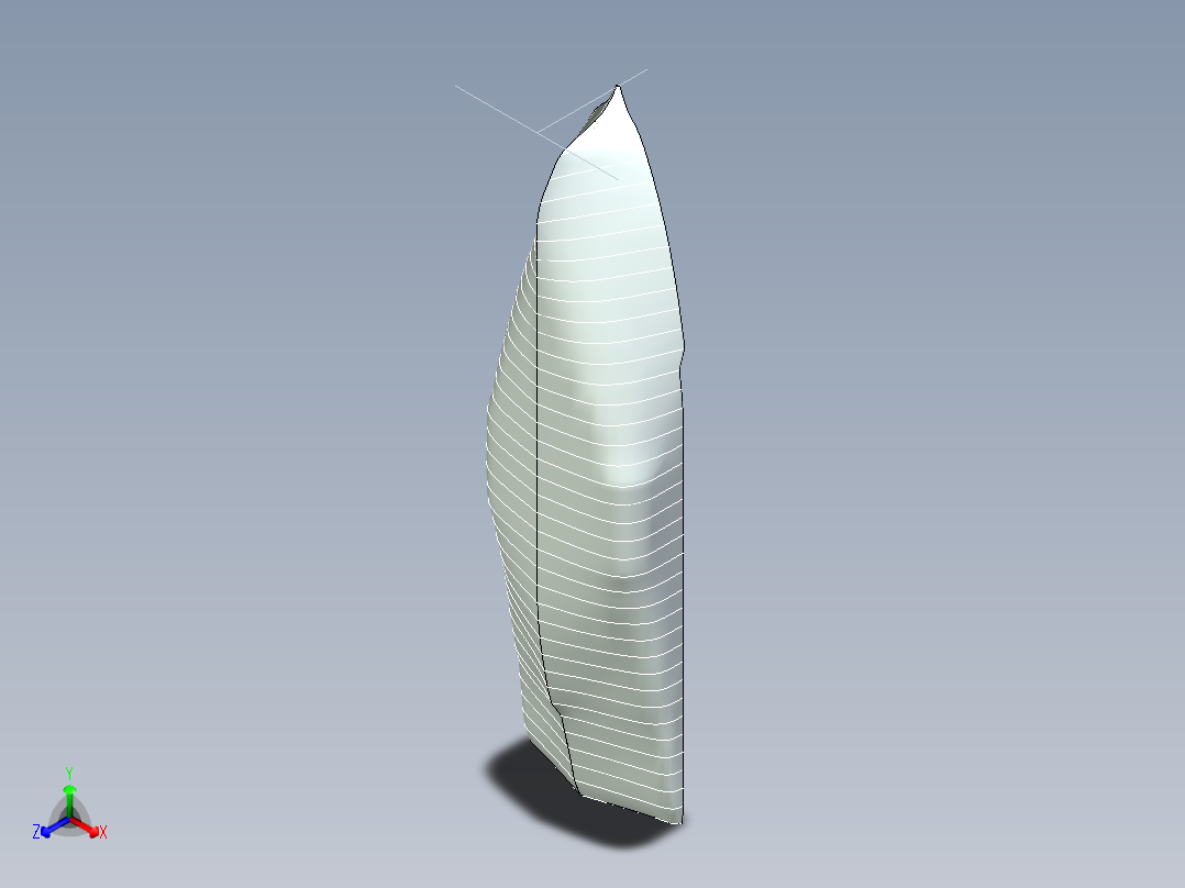 PROJEKT 1547船舶模型3D图纸 IGS格式