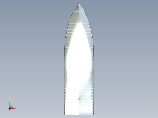 PROJEKT 1547船舶模型3D图纸 IGS格式前视缩略图