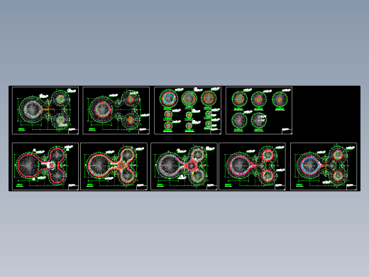 某体育馆铝镁锰合金屋面结构图纸