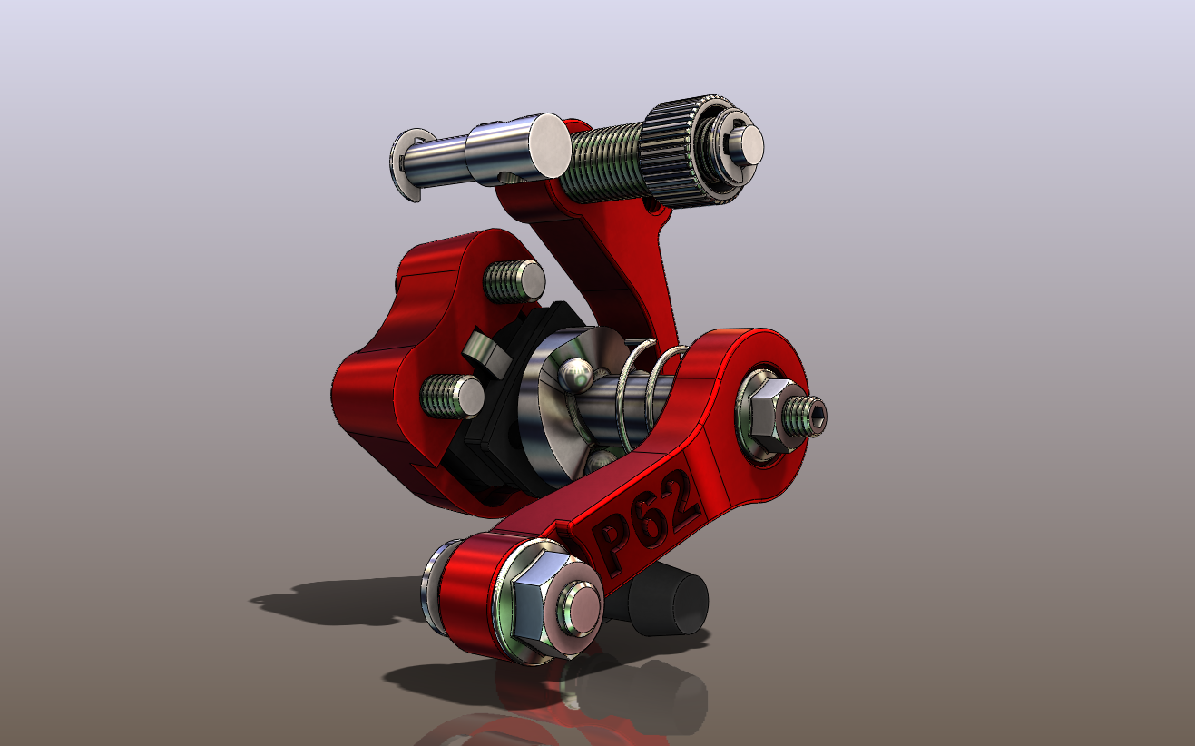自行车踏板连接件3D图纸 Solidworks设计 附STEP