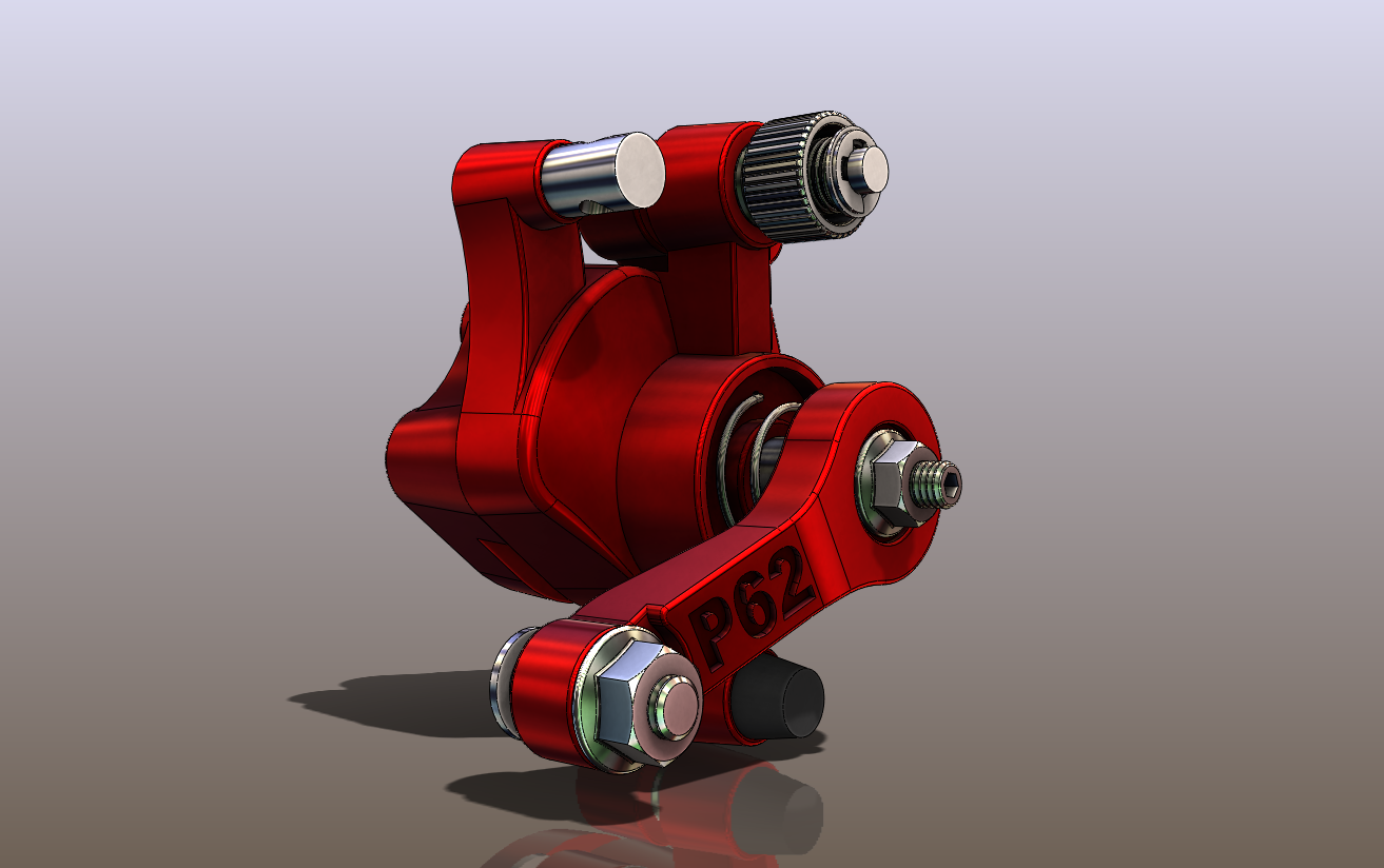 自行车踏板连接件3D图纸 Solidworks设计 附STEP