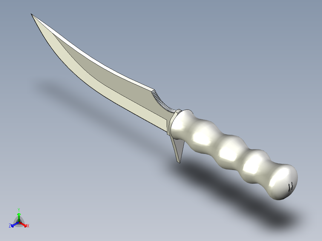 匕首正等轴测图