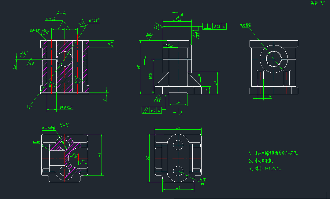 柴油机摇臂轴座加工工艺及其精镗Φ16孔的夹具设计