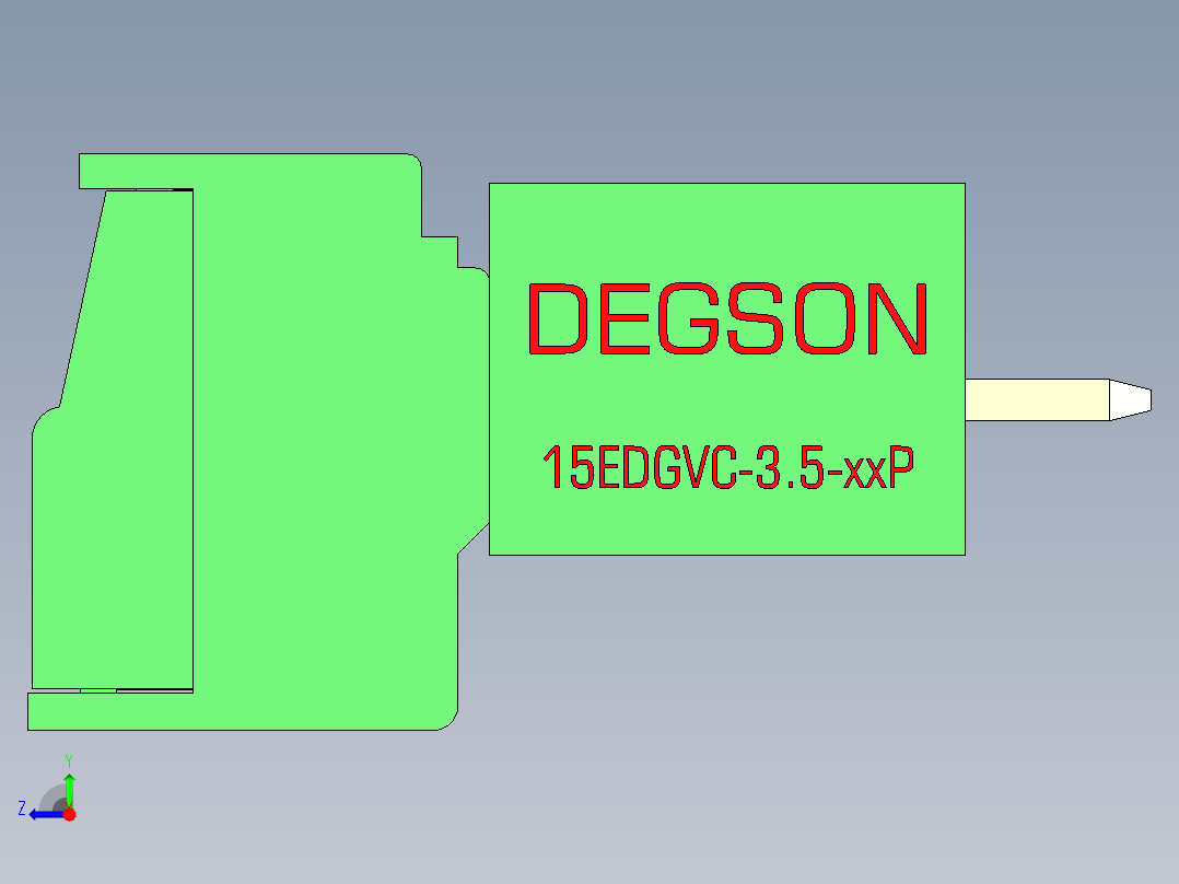 15EDG-3.5-4P(V-V)SLDASM右视图