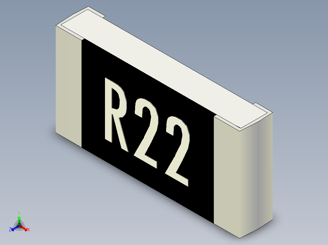 E24系列贴片电阻SMD，尺寸1206，带数值标记