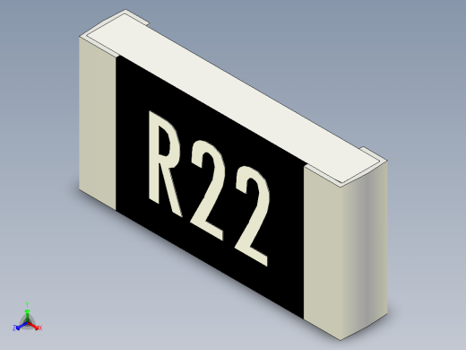 E24系列贴片电阻SMD，尺寸1206，带数值标记