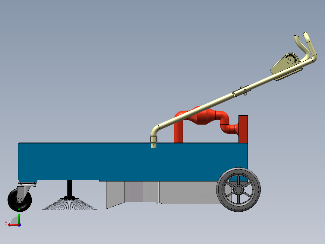 电动清扫机SW三维图=1047814==350后视图