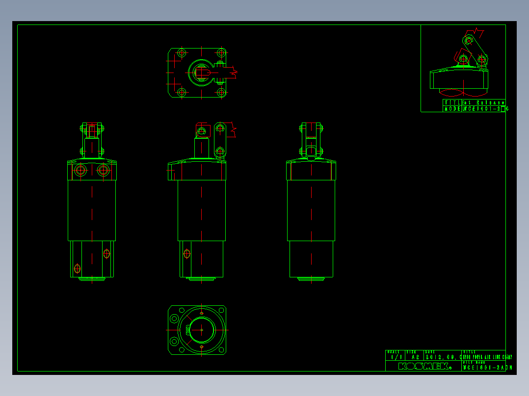 KOSMEKWCE1601-2ACN多系列多零件图纸模型多系列多零件图纸模型