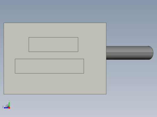 基恩士BL-500_kc图纸模型右视缩略图