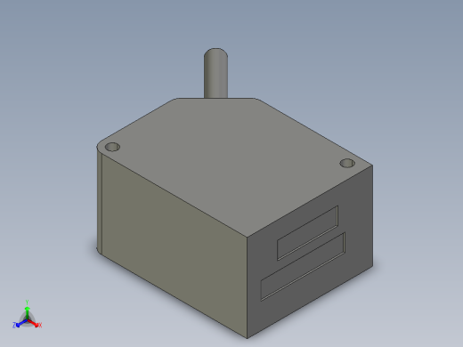基恩士BL-500_kc图纸模型正等轴测缩略图