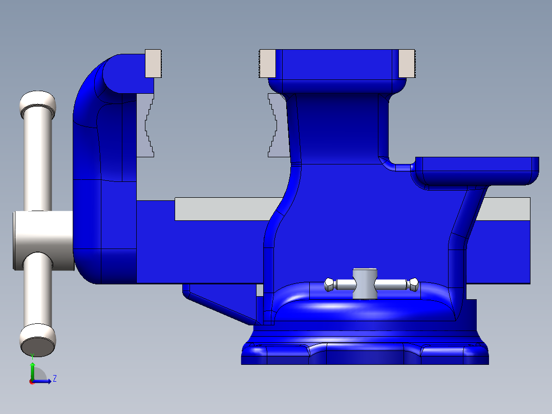 台钳 (36)左视图