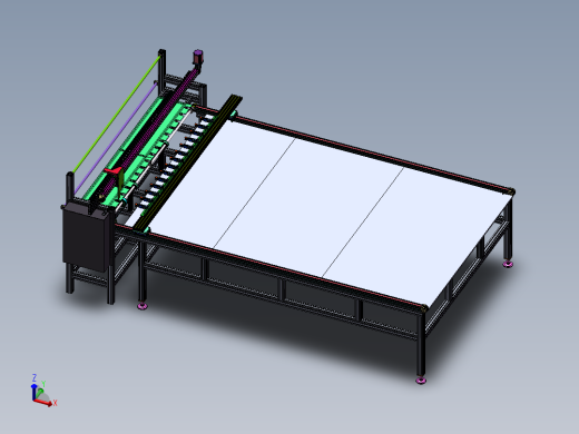 布料拉平裁切机sw18可编辑
