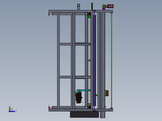 布料拉平裁切机sw18可编辑左视缩略图