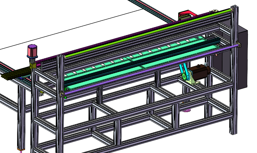 布料拉平裁切机sw18可编辑