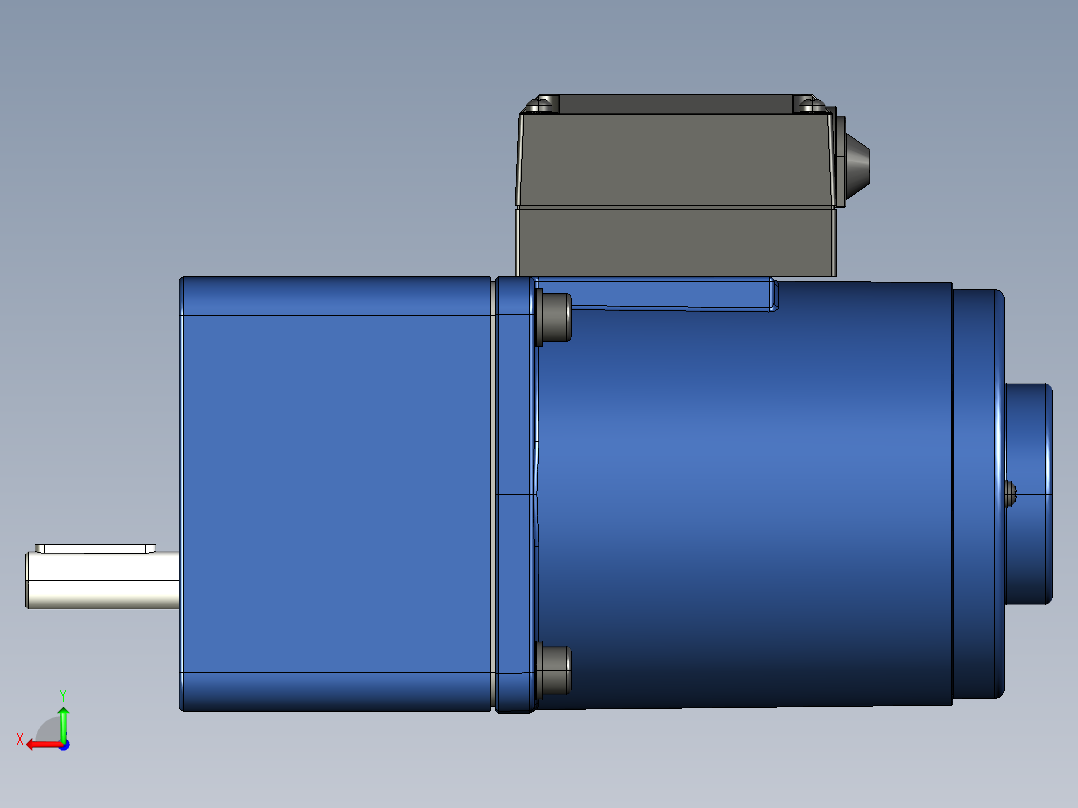 YT系列调速电机-40yt01-180后视图