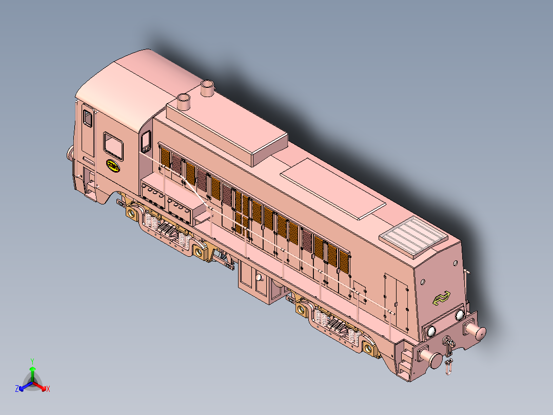 B3003589-柴油电力机车荷兰铁路2205