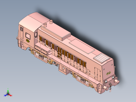 B3003589-柴油电力机车荷兰铁路2205