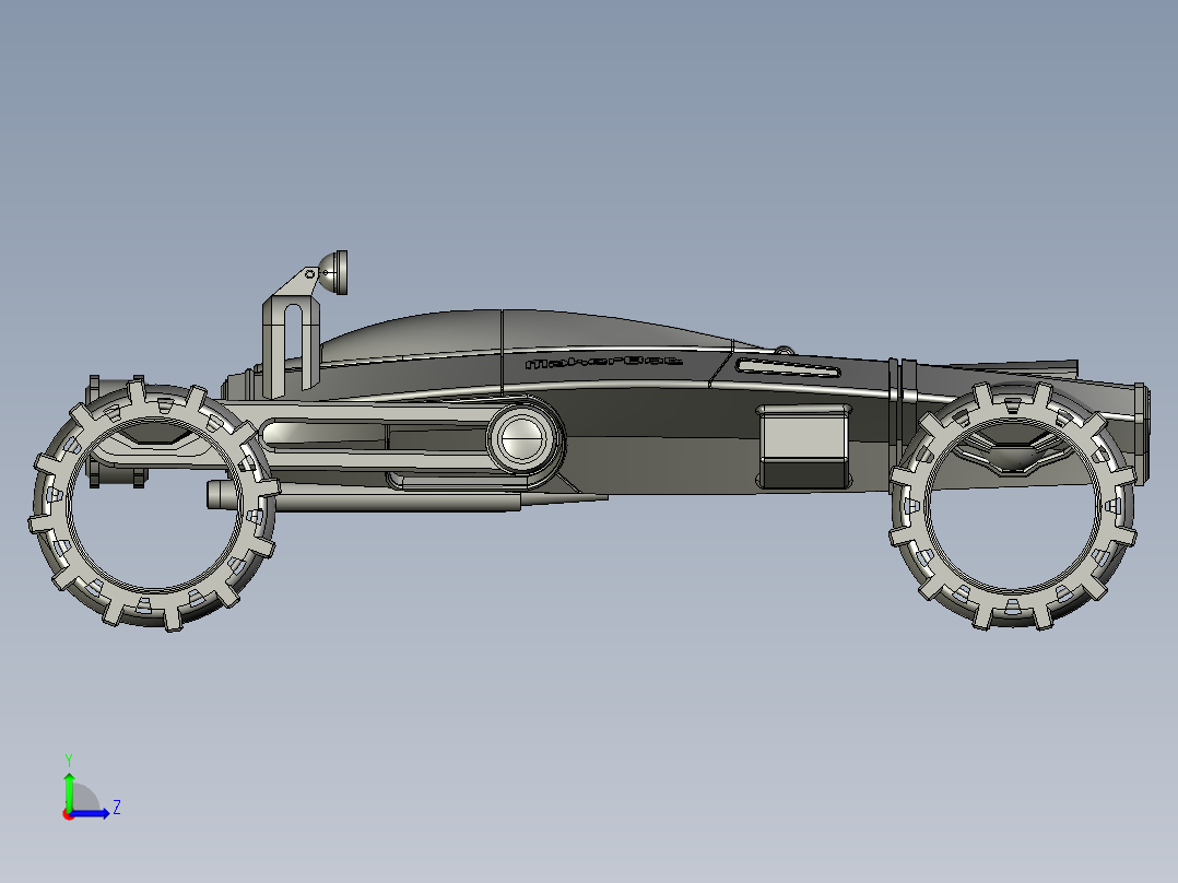 B3003672-越野未来车辆左视图