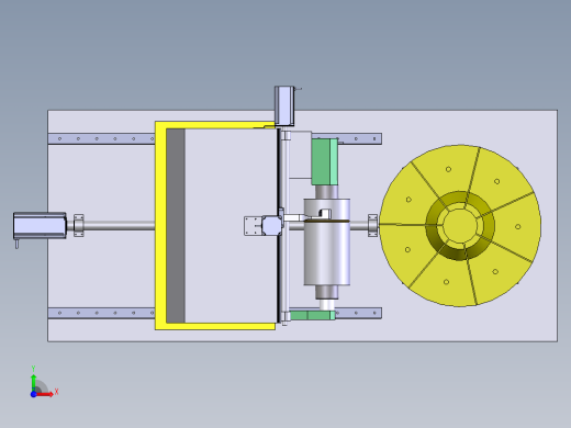 蜗杆砂轮磨齿机前视缩略图