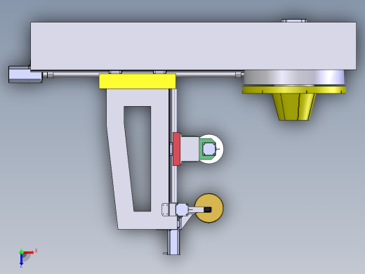 蜗杆砂轮磨齿机俯视缩略图