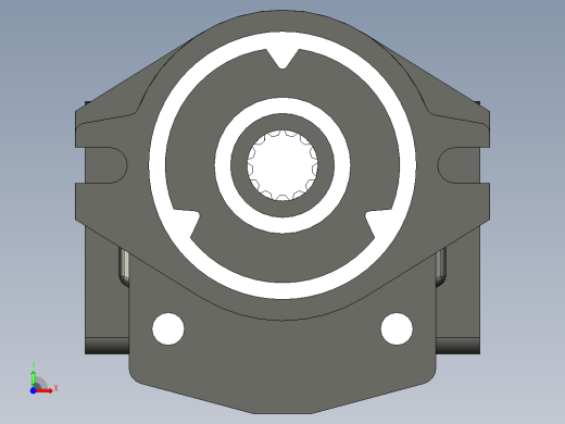 CBHYG-F双联齿轮油泵CBHYG-F36-F3.5-ATΦ前视缩略图