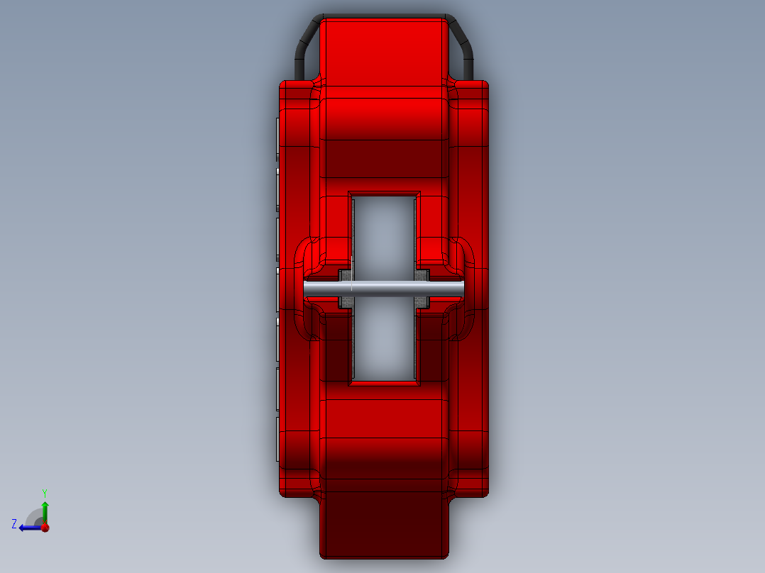 A2004988-保时捷制动卡钳右视图