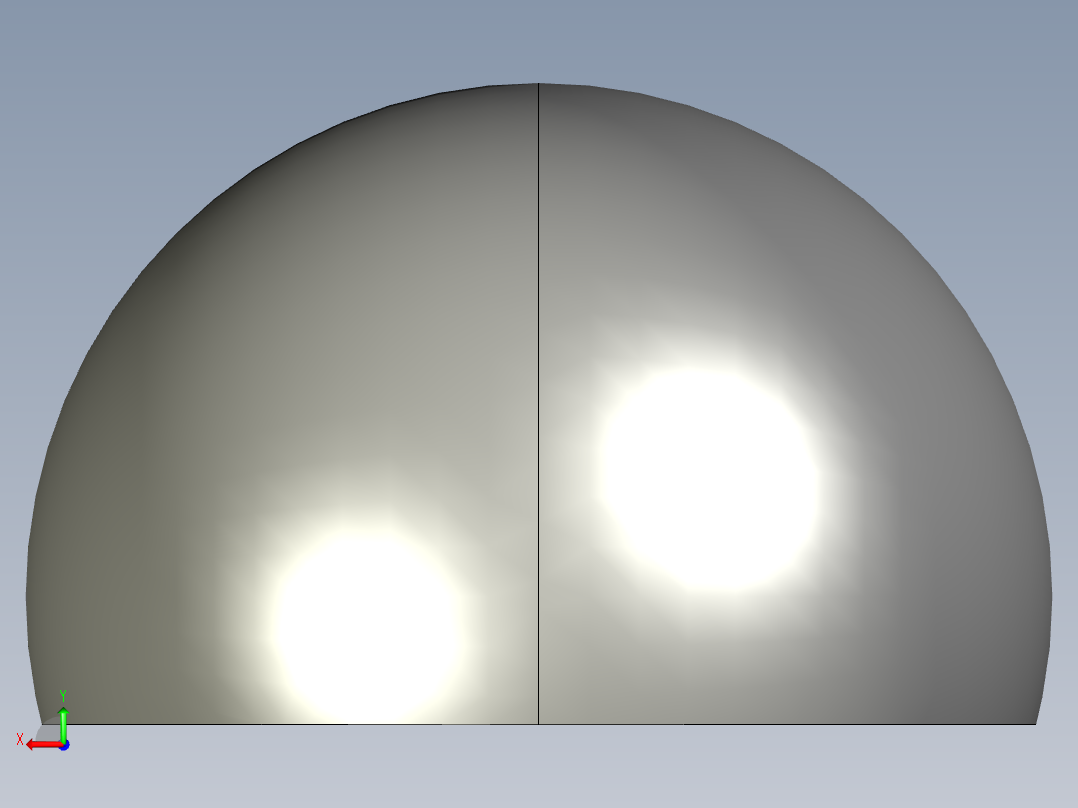 3青蛙身体上半部分3D模型后视图