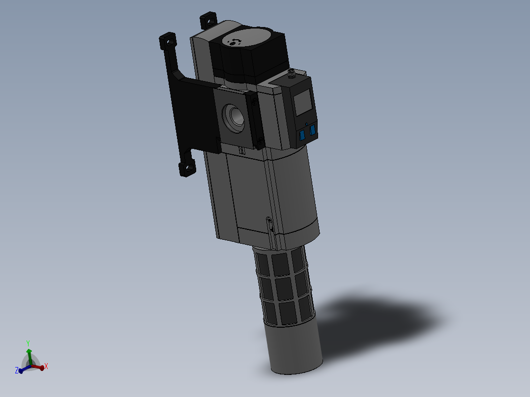气源处理器548713_MS6_SV_1_2_E_10V24_SO_AD1_WPB主视图