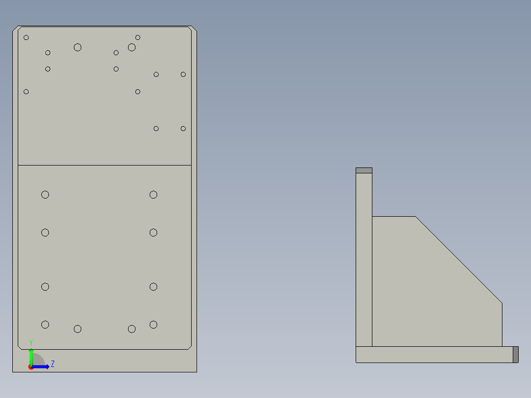 夹具电芯下料组件-1-11-120左视图