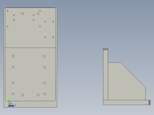 夹具电芯下料组件-1-11-120左视缩略图