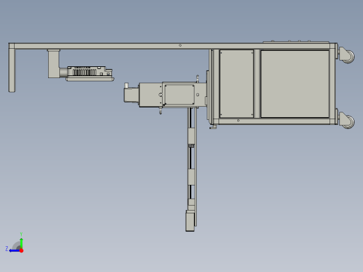 汽车密封条导槽切断装置右视缩略图