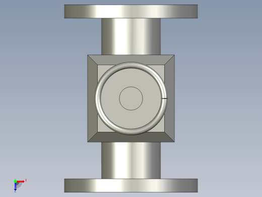 ASG-0024DN80闸阀BCD-as俯视缩略图