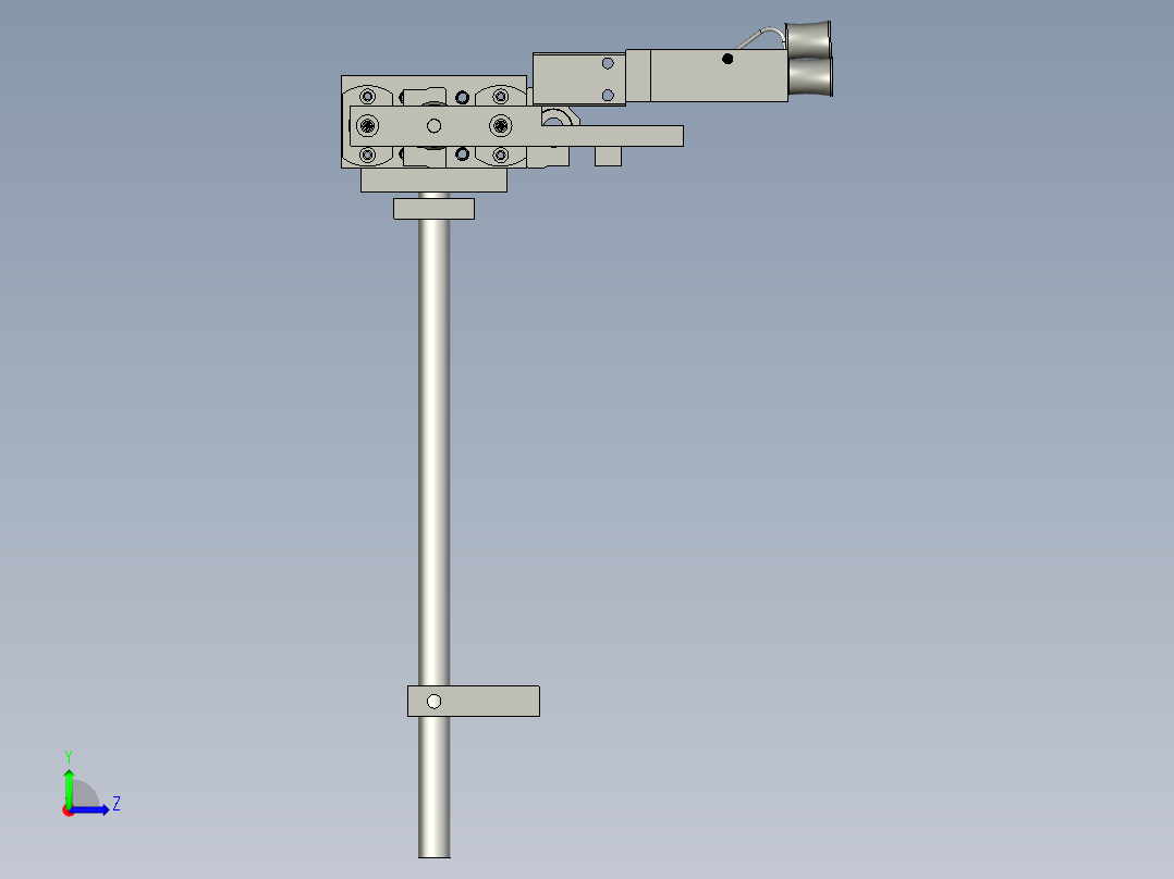 YSJ-04-000送线尾机构左视图
