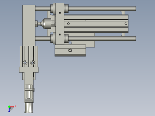 YSJ-04-000送线尾机构俯视缩略图