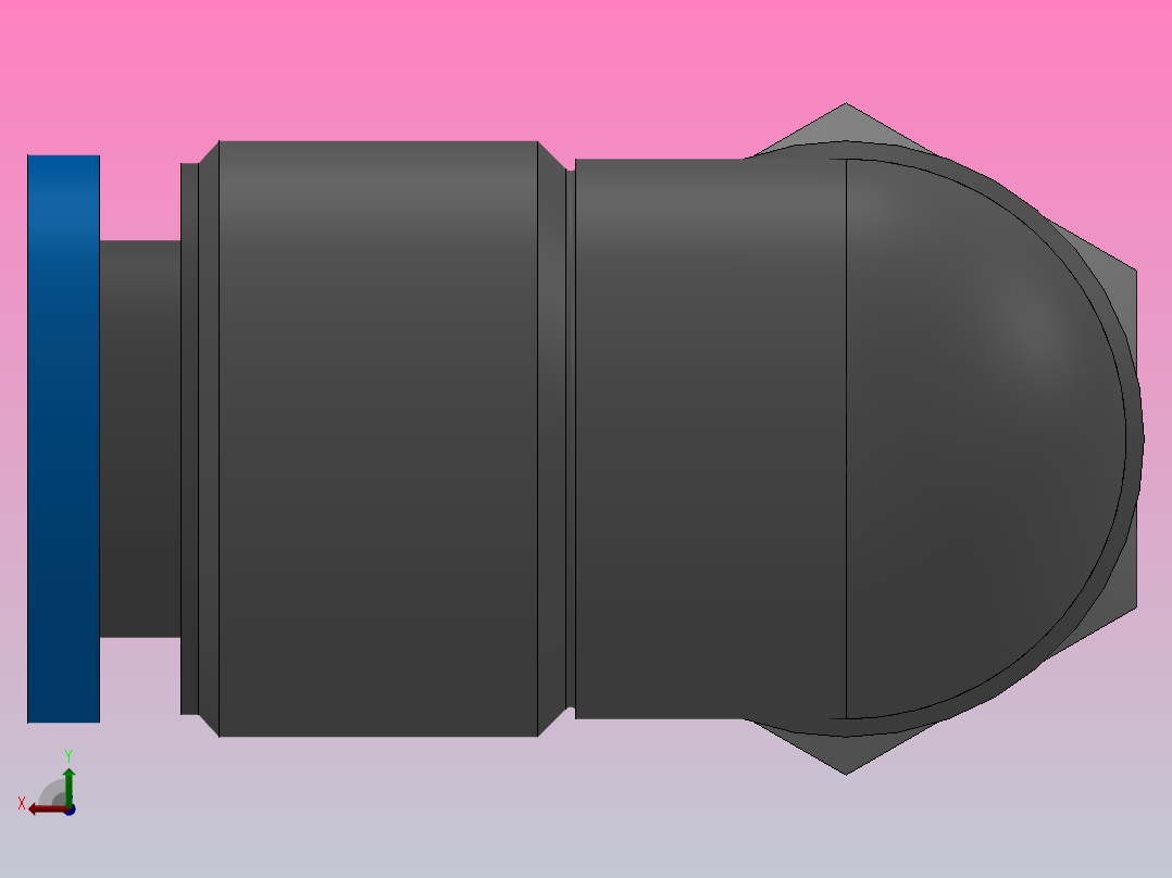 PLF 内螺纹弯头[PLF12-03]后视图