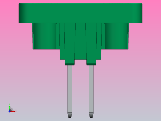 接线端子15CDGV-3.81-xxP-14-00AH前视缩略图