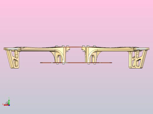F450 四轴飞行器框架后视缩略图