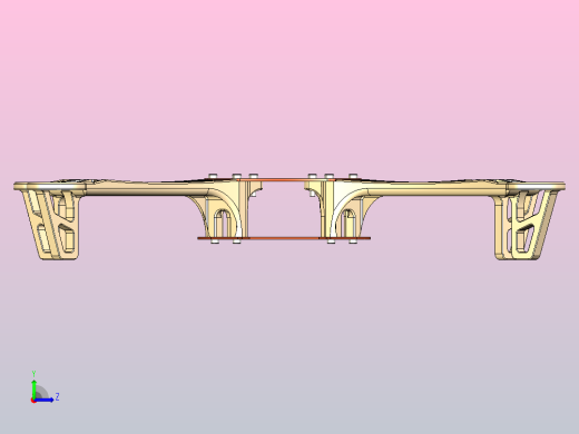 F450 四轴飞行器框架左视缩略图