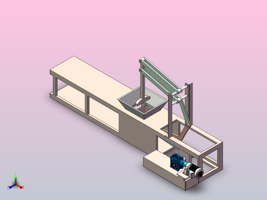 麦秸秆打包机三维SW+二维CAD正等轴测缩略图