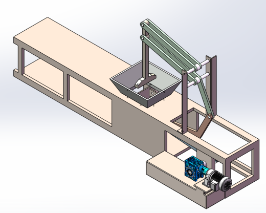 麦秸秆打包机三维SW+二维CAD缩略图