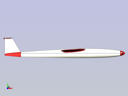 滑翔机  STEP前视缩略图