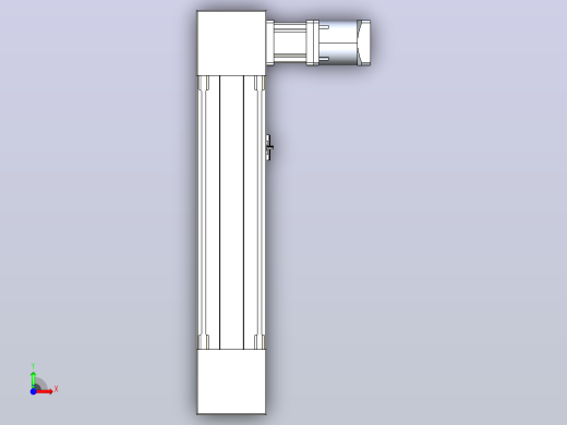 带式直线轴半闭式TPA-ONB-140-256-L250-DR-J90-N3前视缩略图