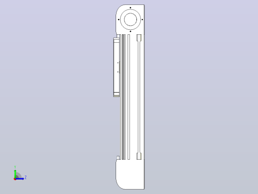 带式直线轴半闭式TPA-ONB-140-256-L250-DR-J90-N3左视缩略图