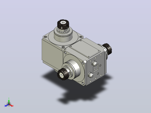 RC80-ER40（四头）五轴加工系列手动换刀电主轴[RC80-18-7.5KW-ER40]